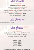 Le Campagnard menu