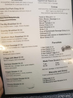 Carriage Inn menu