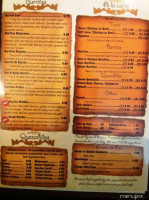 El Barzon Mexican Restaurant menu