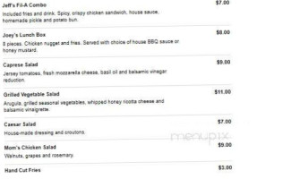 Chef Jeff's Hot Meals To-go menu