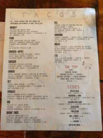 Smoke BBQ Taqueria menu