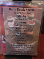 Clubhouse Sports Grille menu