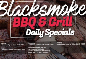 Blacksmoke Bbq Grill food