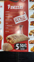 Allo Pizza menu