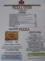 Sabatini’s Pizza menu