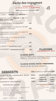 Aéro Café menu