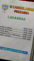 O Candelabro Pizzaria menu