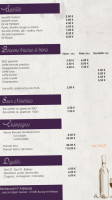 L'adresse menu