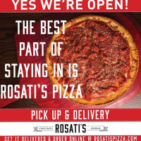 Rosati's Pizza food