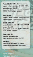 L'art Caddy menu