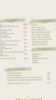 Green Corner menu