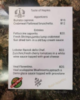 Taste Of Naples menu