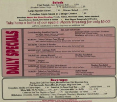 Mr. Lee's menu