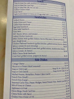 Daily Bread Cafe & Bakery menu