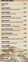 Pizza Roma menu