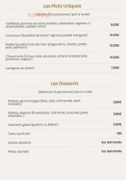 Le Petit Blanc menu