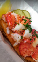 Quincy's Original Lobster Rolls food