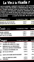 A La Bonne Franquette menu