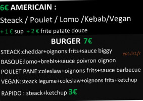 Arthabar menu