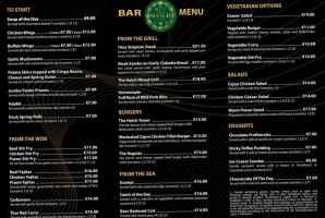 The Hatch menu