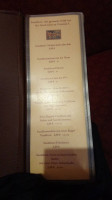 Moccavino menu