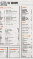 Le Santo menu