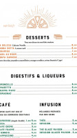 Tripletta Chartrons menu