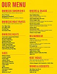 Dickey's Barbecue Pit menu