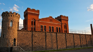 Old Montana Prison Auto Museum Complex outside