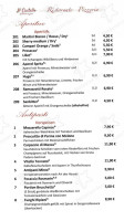 Il Castello menu