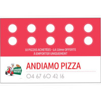 Andiamo Pizza inside