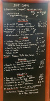 Le Div' Cafe' menu