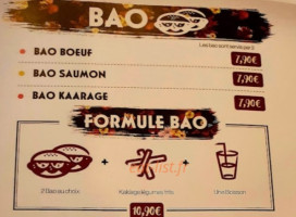 Yam Yam menu