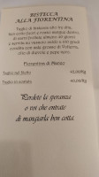 Il Grillo Moro menu