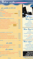 Creperie Fleur de Sel menu