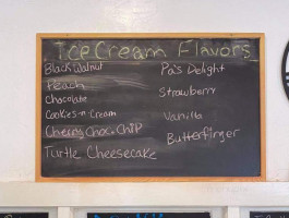 Ma Pa's Homemade Ice Cream menu