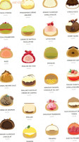 Les Eclaireurs Patissiers menu