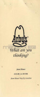 Arby's menu