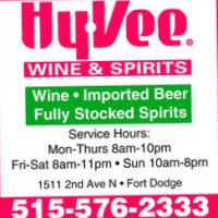 Hy-vee Wine Spirits outside