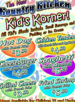 Kountry Kitchen menu