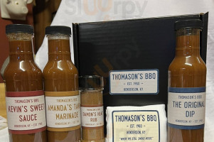 Thomason's Barbecue food