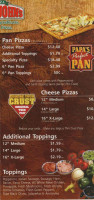 Papa John's menu