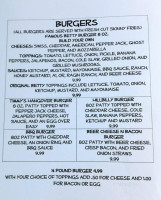 New Milford Cafe menu