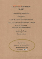 Le Grill Du Gaillard menu