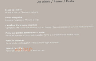 Le San Carlu menu