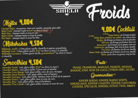 Shield Food And Coffee menu