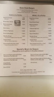 Yankton Store menu