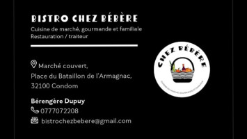 Chez Bébère food