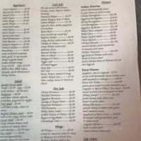 Stella's Pizzeria menu