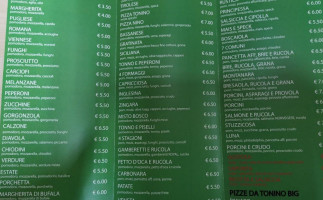 Pizzeria Da Velo menu